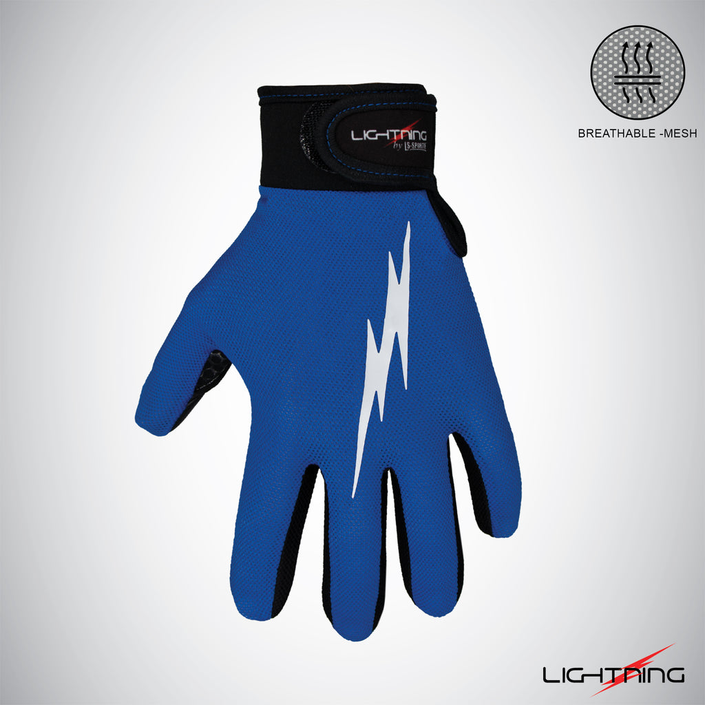 LIGHTNING Glove Mesh - Blue