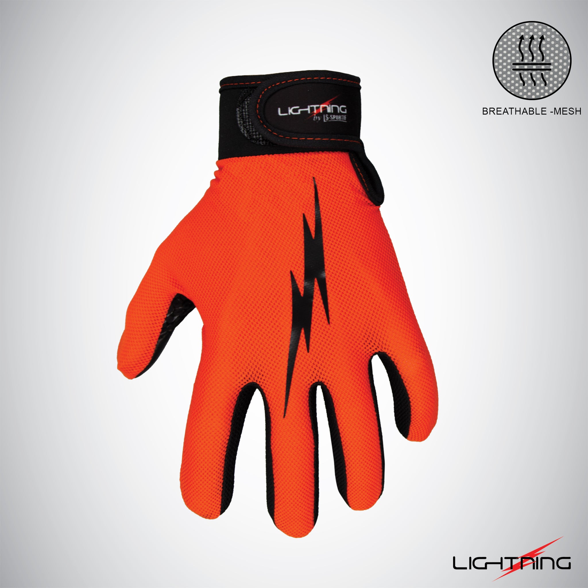 LIGHTNING Glove Mesh - Orange